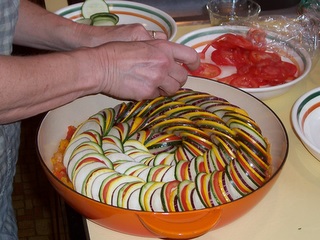 Ratatouille under construction